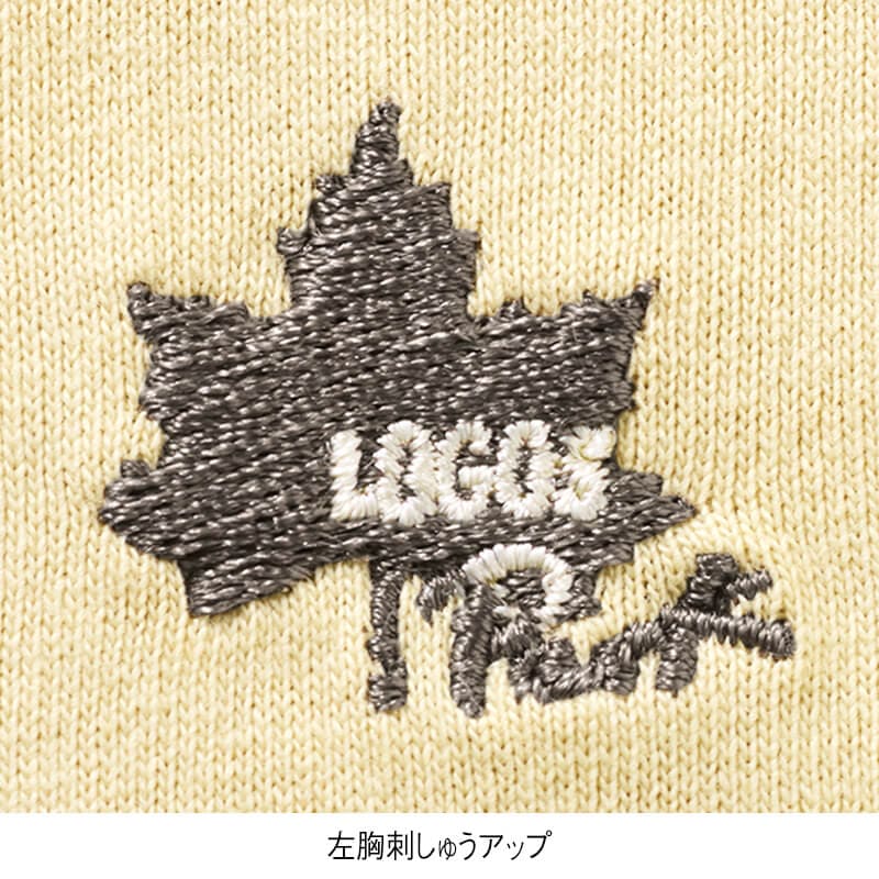 ＜LOGOS Park＞空紡天竺布帛ポケット半袖Tシャツ