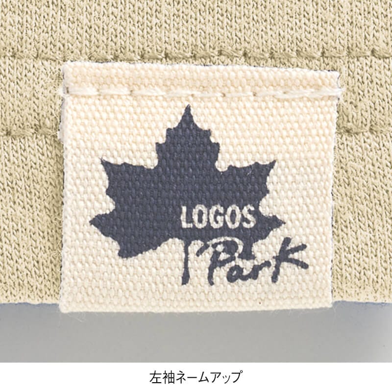＜LOGOS Park＞空紡天竺布帛ポケット半袖Tシャツ