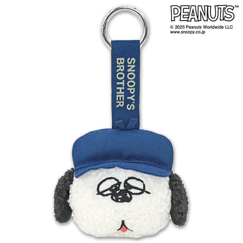 ＜スヌーピー＞フェイスタグマスコット