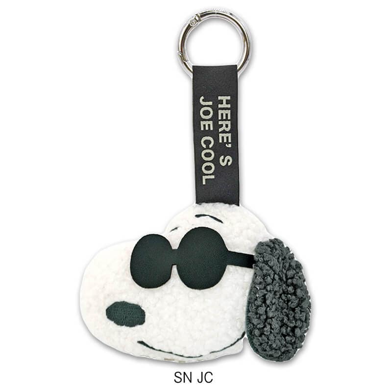 ＜スヌーピー＞フェイスタグマスコット