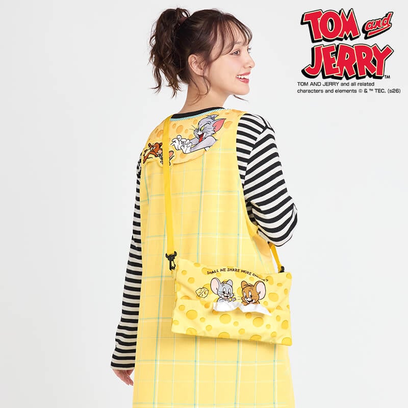 ＜TOM and JERRY＞ティッシュポケットサコッシュ