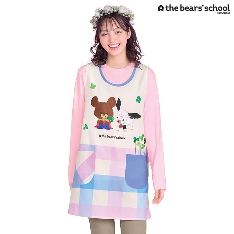 ＜くまのがっこう＞happiness of jackieエプロン