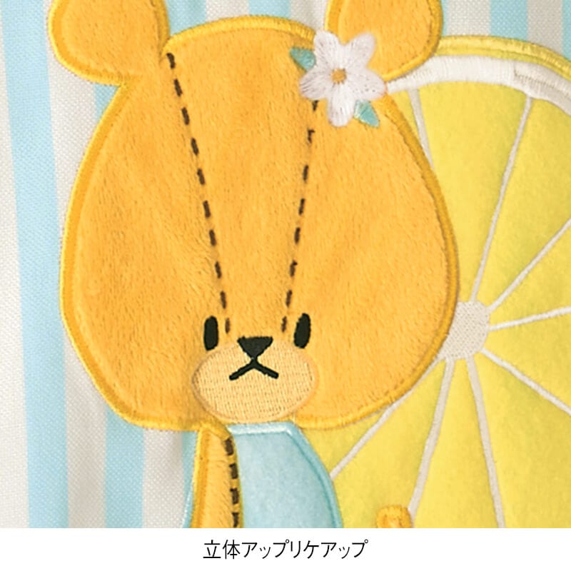 ＜TINY TWIN BEARS＞レモン＆ストライプエプロン