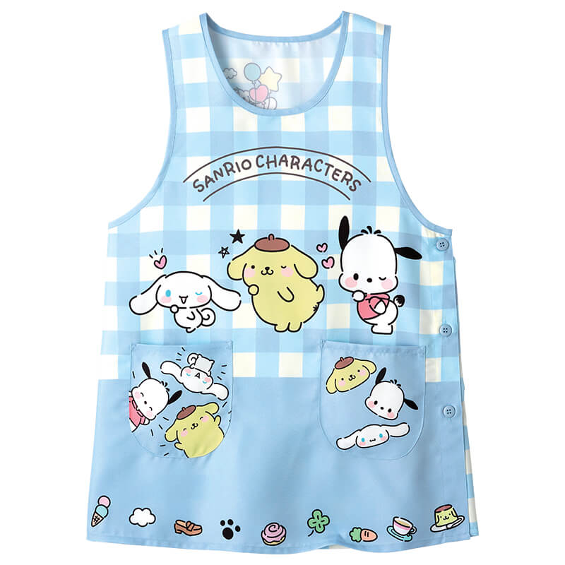 ＜サンリオキャラクターズ＞犬キャラMIXプリントエプロン
