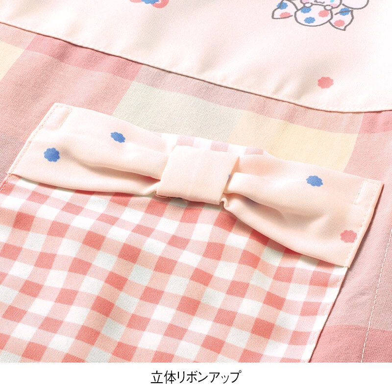 ＜PEKO×サンリオキャラクターズ＞リボンポケットエプロン