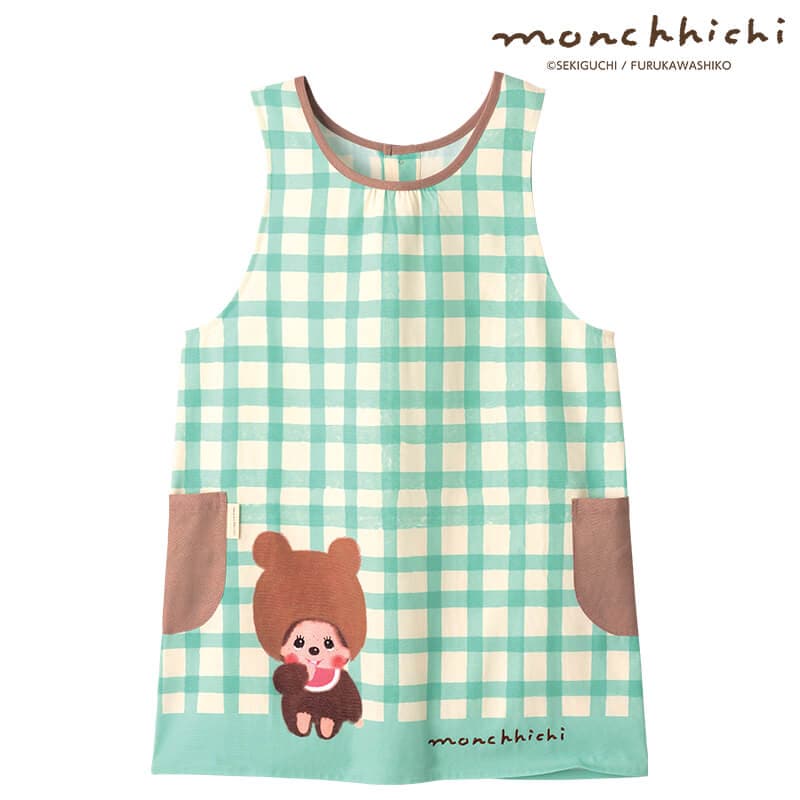＜モンチッチ＞くまモンチッチエプロン