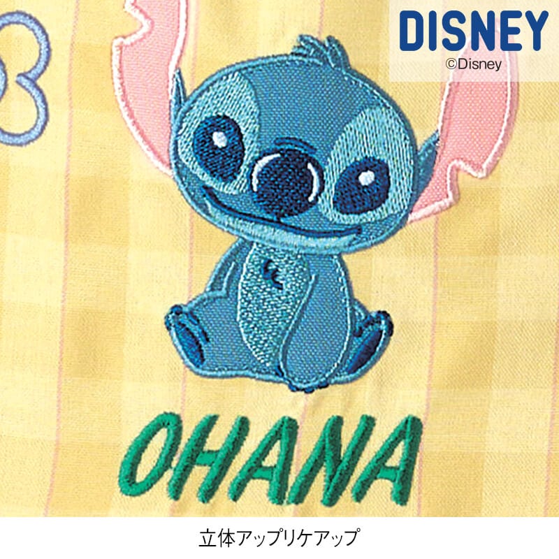 ＜ディズニー＞スティッチ総柄エプロン