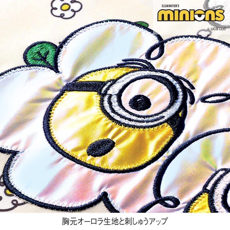 ＜ミニオン＞FLOWER POWERエプロン