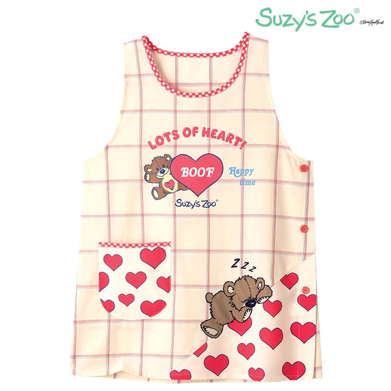 ＜スージー・ズー＞LOTS OF HEARTエプロン