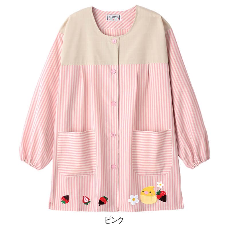 ピーコいちごスモック