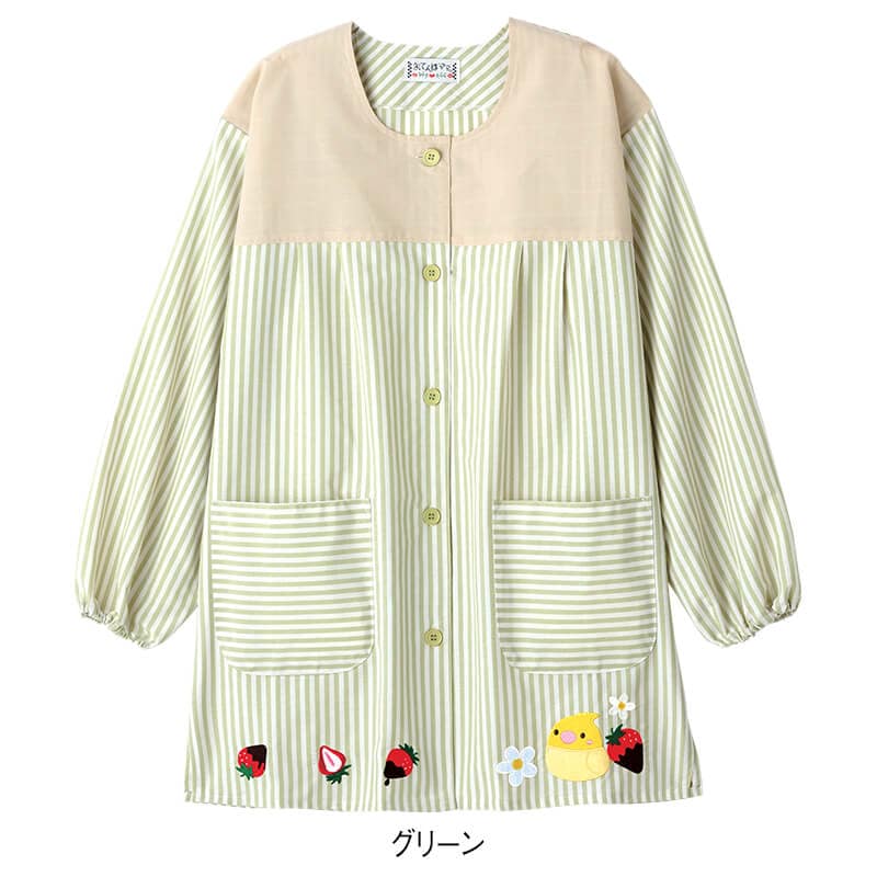 ピーコいちごスモック