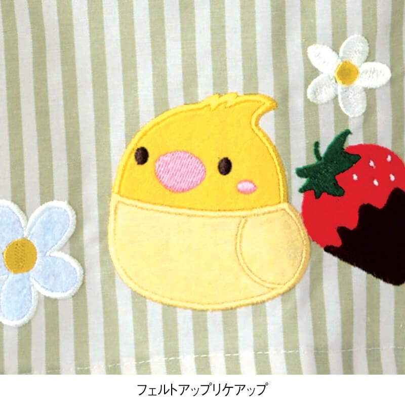 ピーコいちごスモック