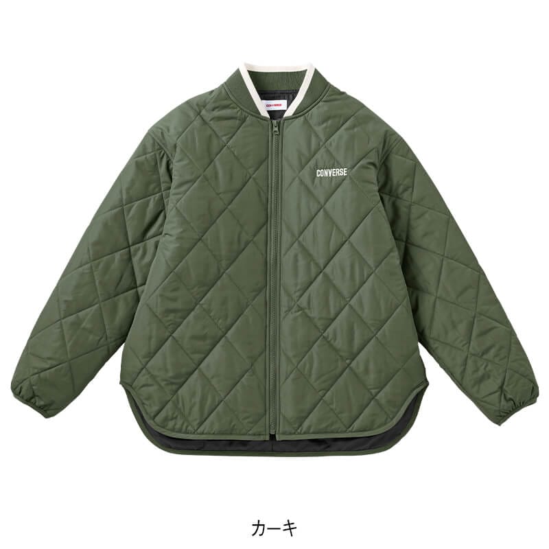 <CONVERSE>デュスポ中綿入りキルトジャケット