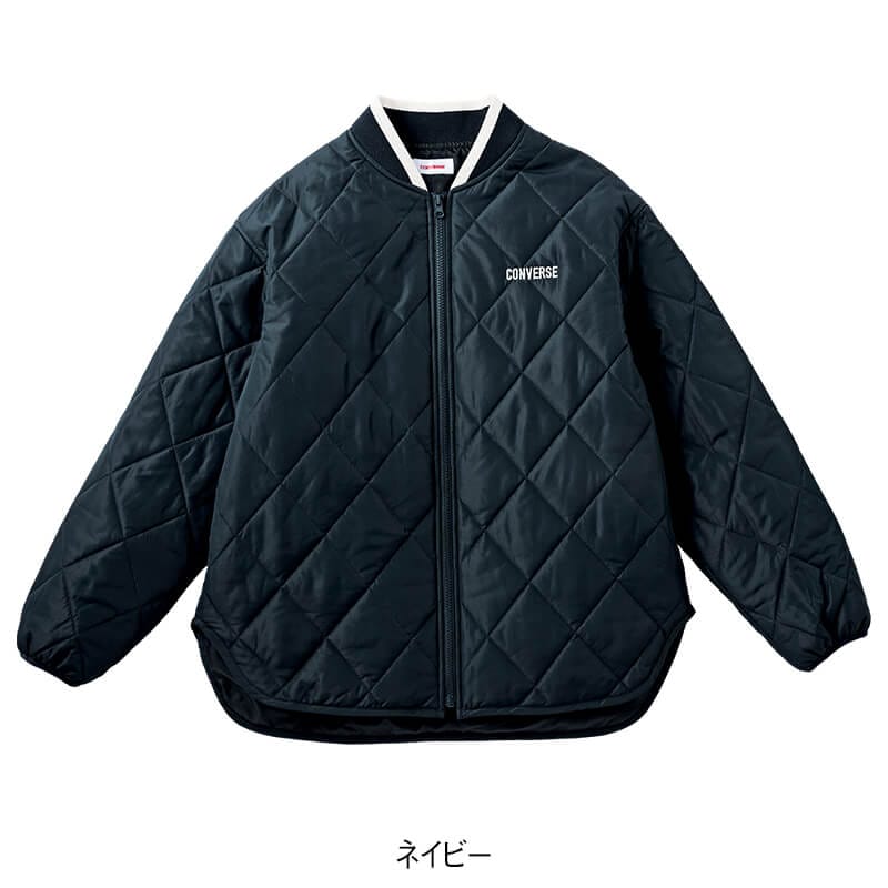 <CONVERSE>デュスポ中綿入りキルトジャケット