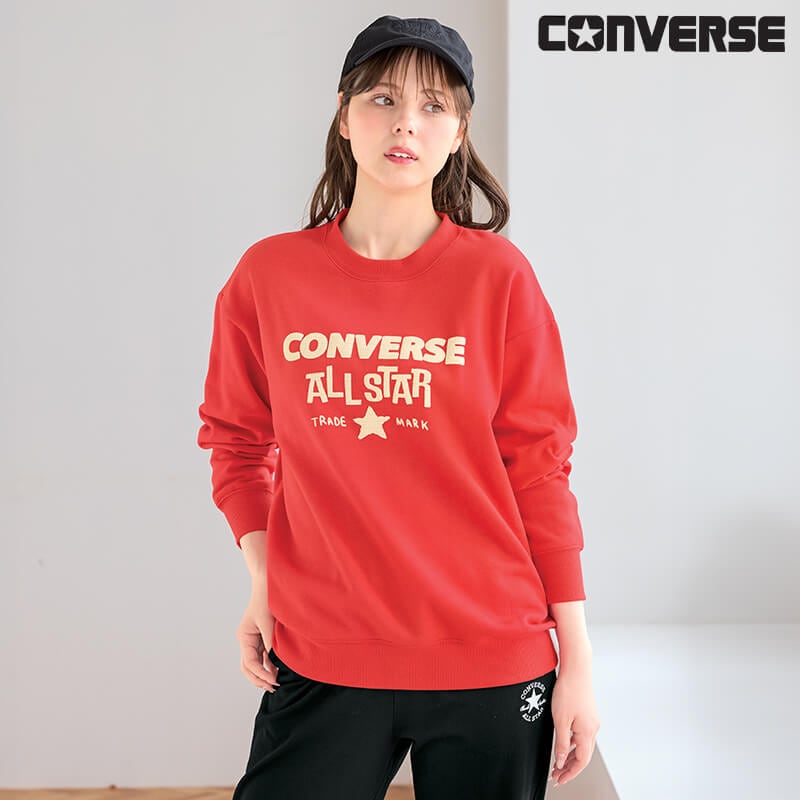 ＜CONVERSE＞裏起毛スウェット