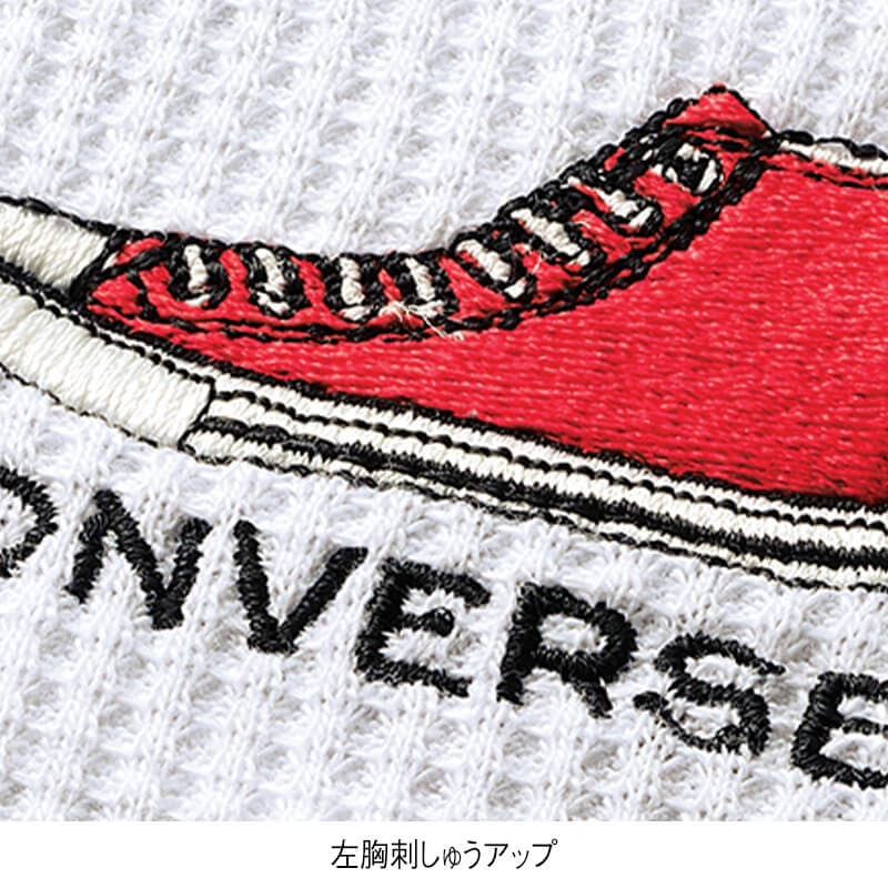 ＜CONVERSE＞ワッフルヘンリーTシャツ