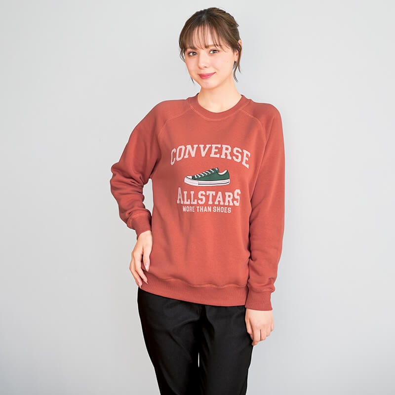 <CONVERSE>裏シャギースウェット