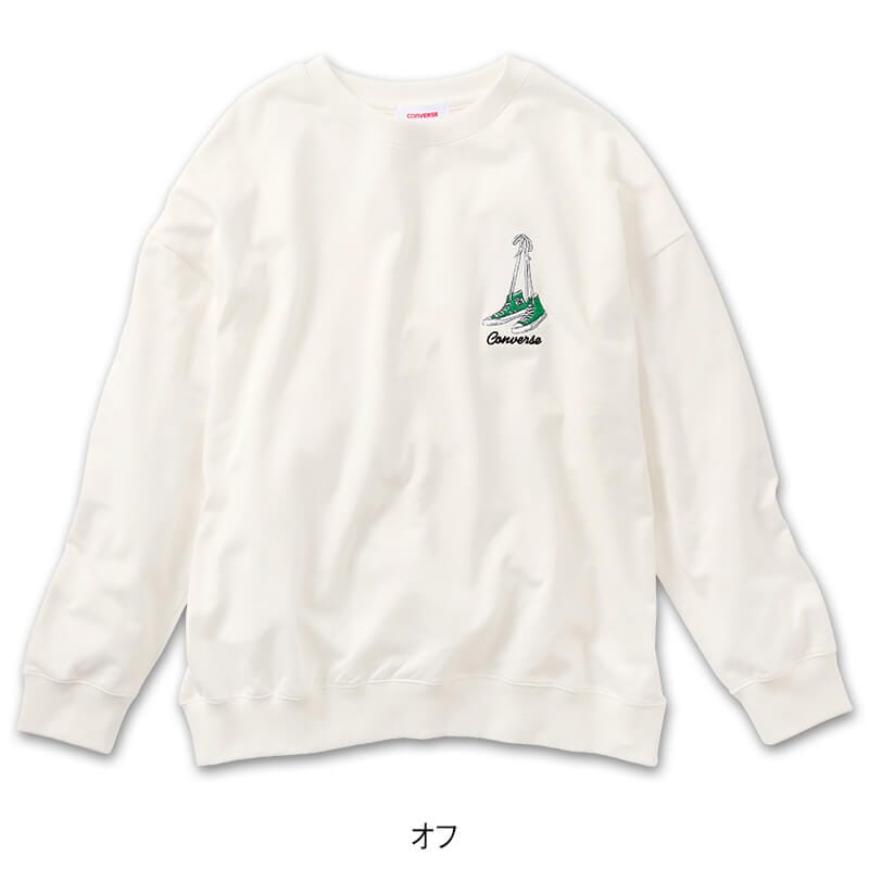 <CONVERSE>ミニ裏毛スウェット