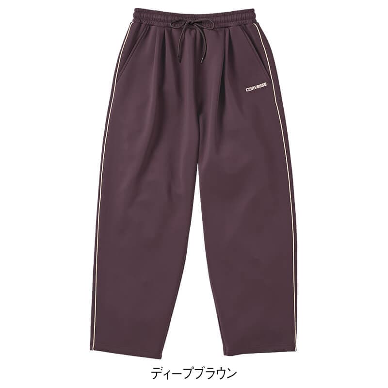 ＜CONVERSE＞マルチストレッチ脇パイピングバレルパンツ
