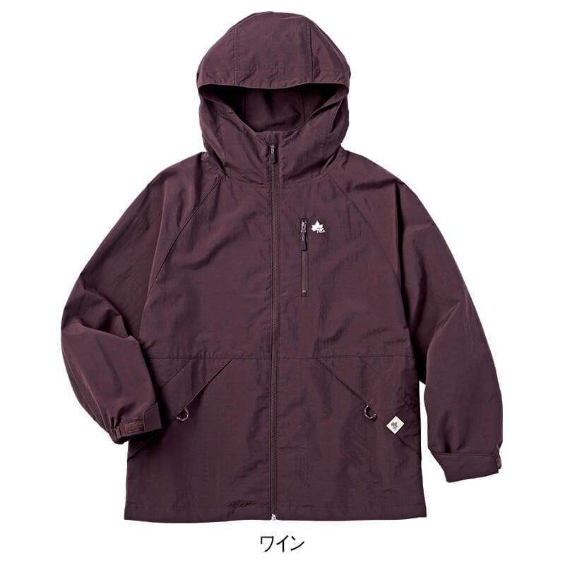 ＜LOGOS Park＞撥水ナイロンタスランZIPマウンテンパーカー