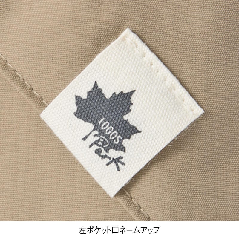 ＜LOGOS Park＞撥水ナイロンタスランZIPマウンテンパーカー