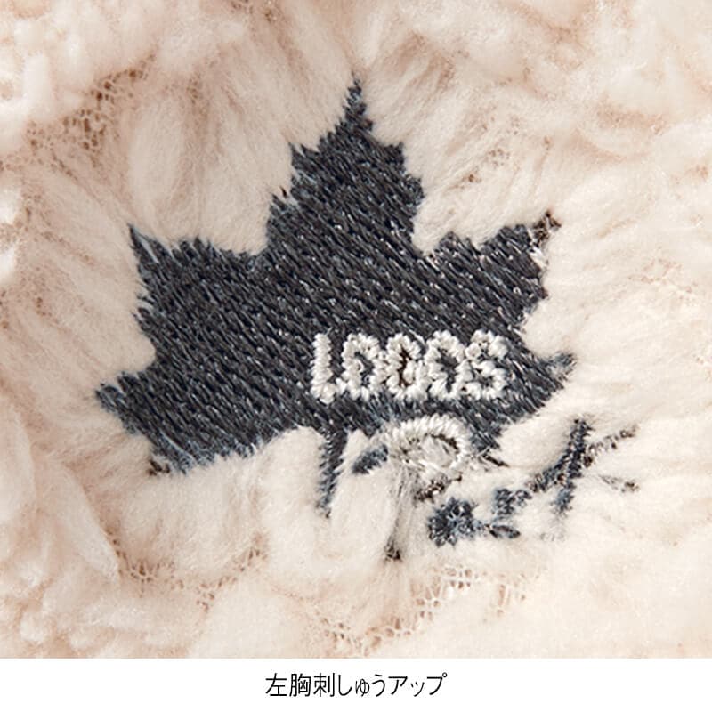 <LOGOS Park>両面シャギーボアトレーナー