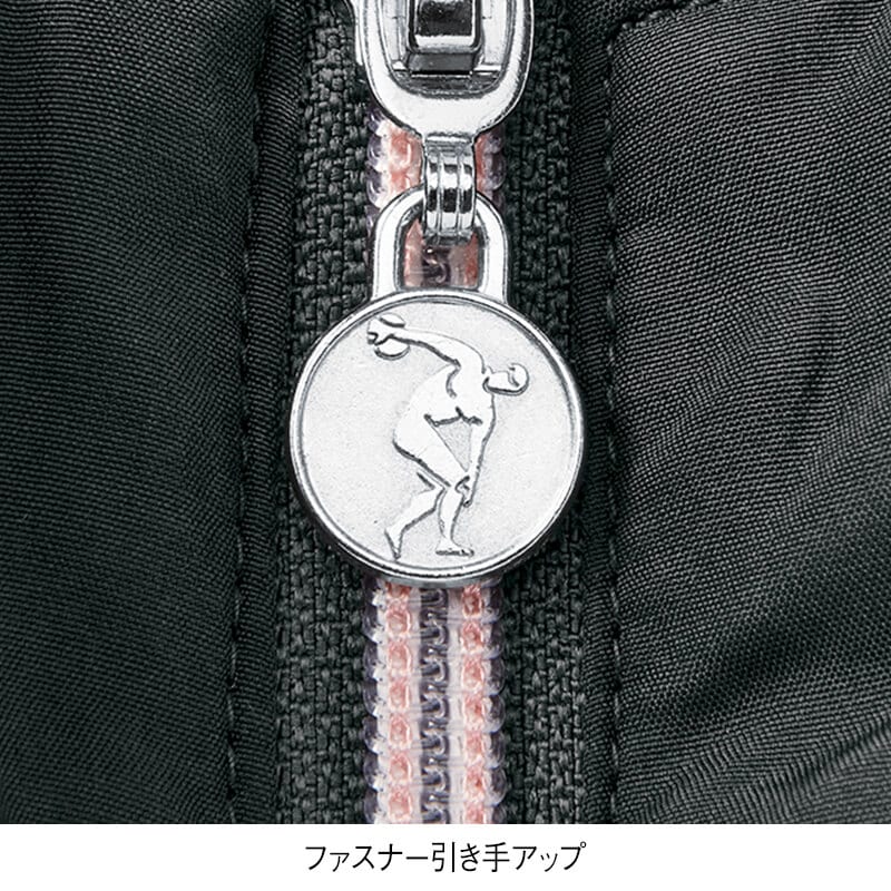 <DISCUS>エステル裏フリース反射プリント使いスタンドジャケット
