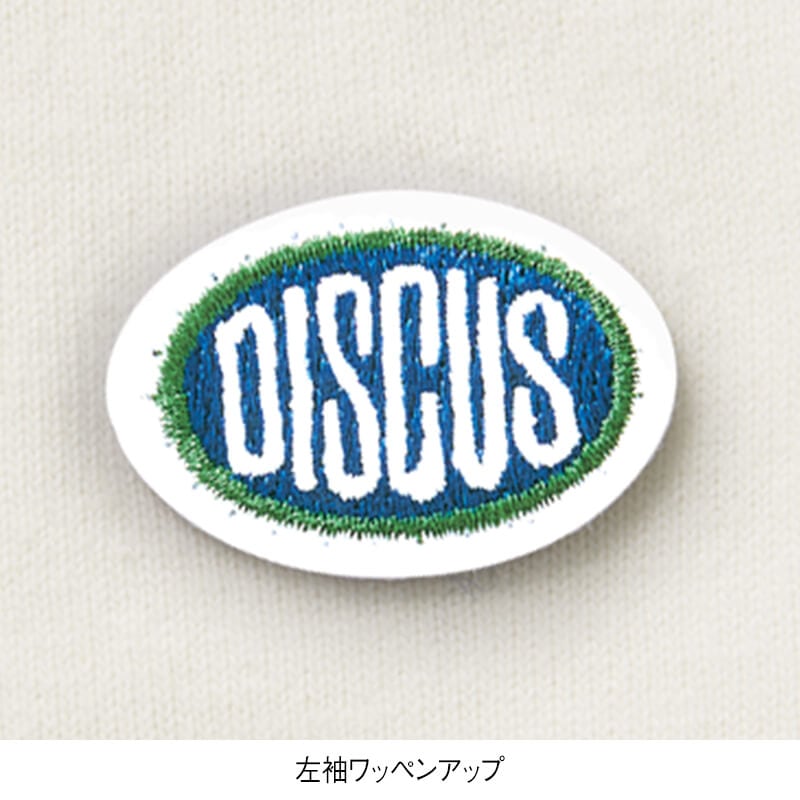 <DISCUS>ドロップワイドTシャツ