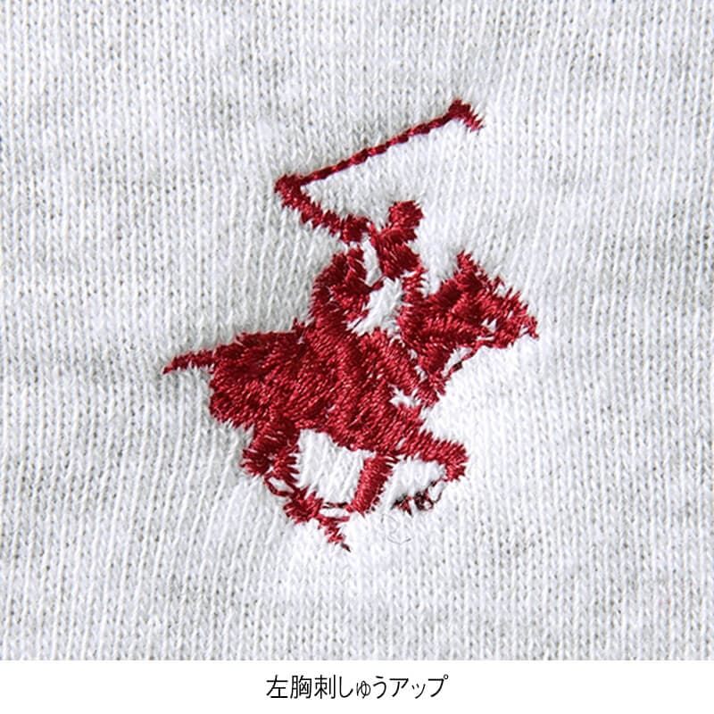 <BEVERLY HILLS POLO CLUB>裏シャギーフルジップパーカー