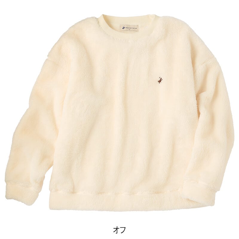 <BEVERLY HILLS POLO CLUB>両面ボアプルオーバー