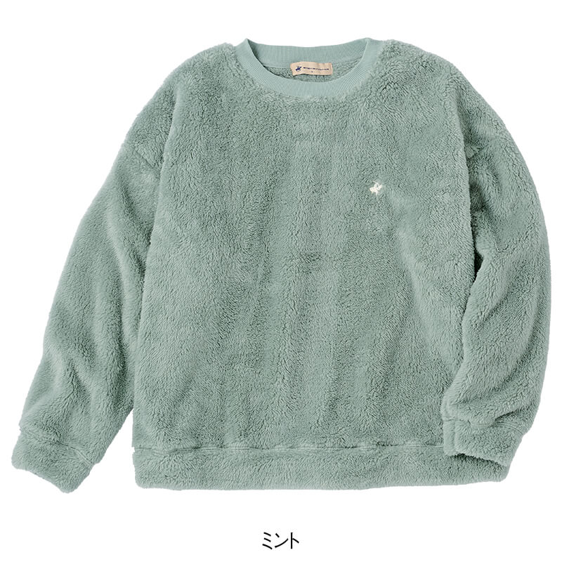 <BEVERLY HILLS POLO CLUB>両面ボアプルオーバー