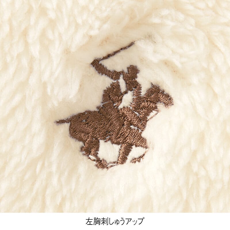 <BEVERLY HILLS POLO CLUB>両面ボアプルオーバー