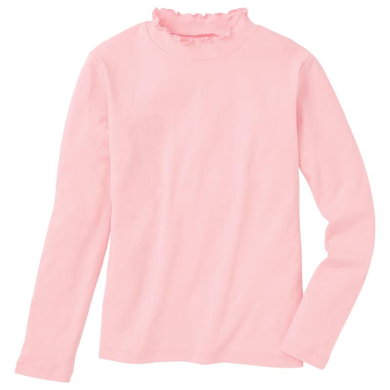 両面起毛スムース メロウネックTシャツ