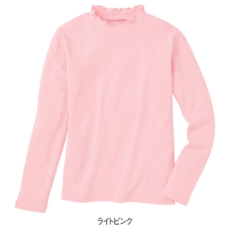 両面起毛スムース メロウネックTシャツ