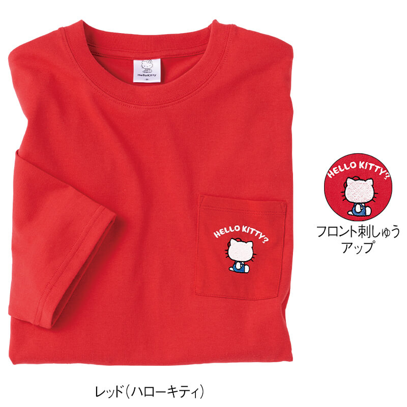 <サンリオキャラクターズ>天竺5分袖WIDETシャツ
