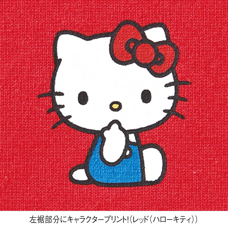 <サンリオキャラクターズ>天竺5分袖WIDETシャツ