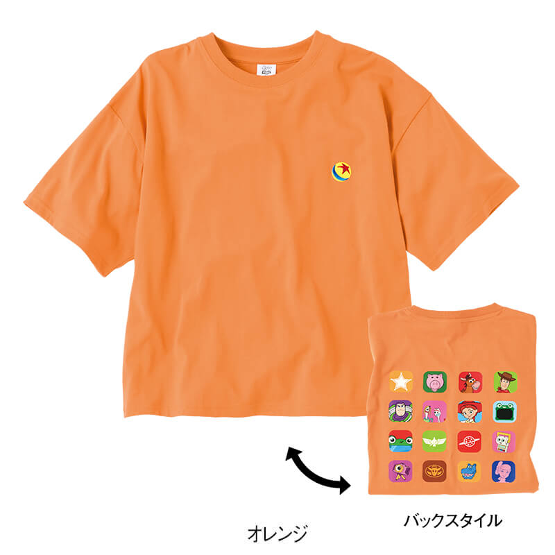 ＜トイ・ストーリー＞天竺半袖WIDETシャツ