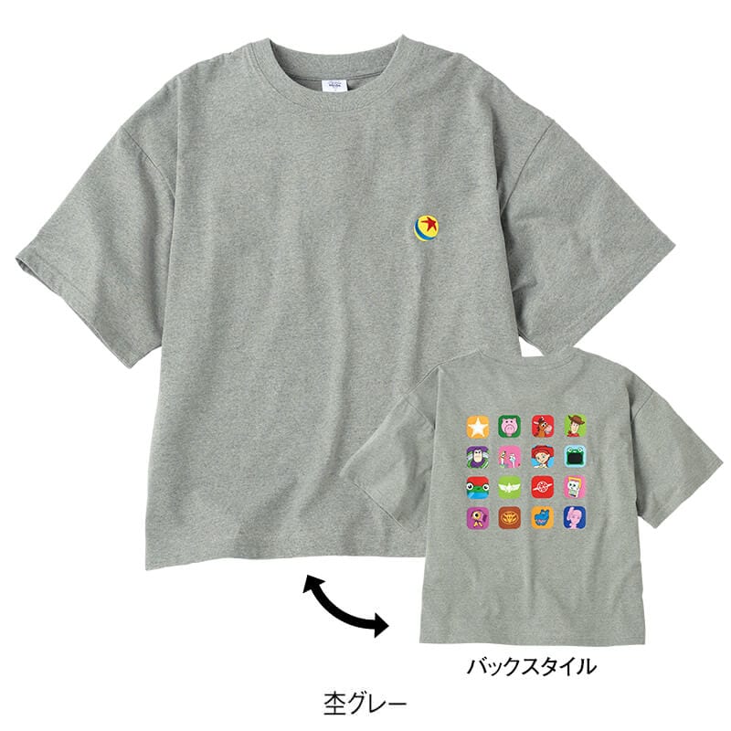 ＜トイ・ストーリー＞天竺半袖WIDETシャツ