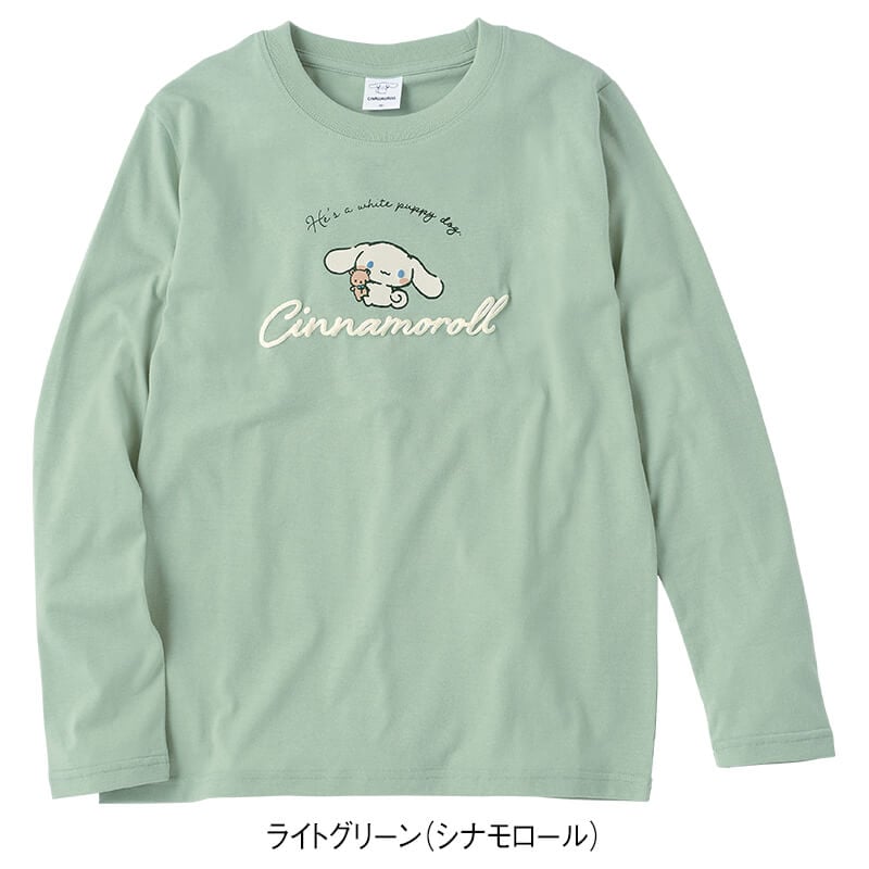 ＜サンリオキャラクターズ＞天竺長袖Tシャツ