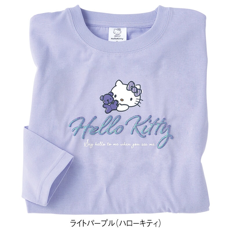 ＜サンリオキャラクターズ＞天竺長袖Tシャツ