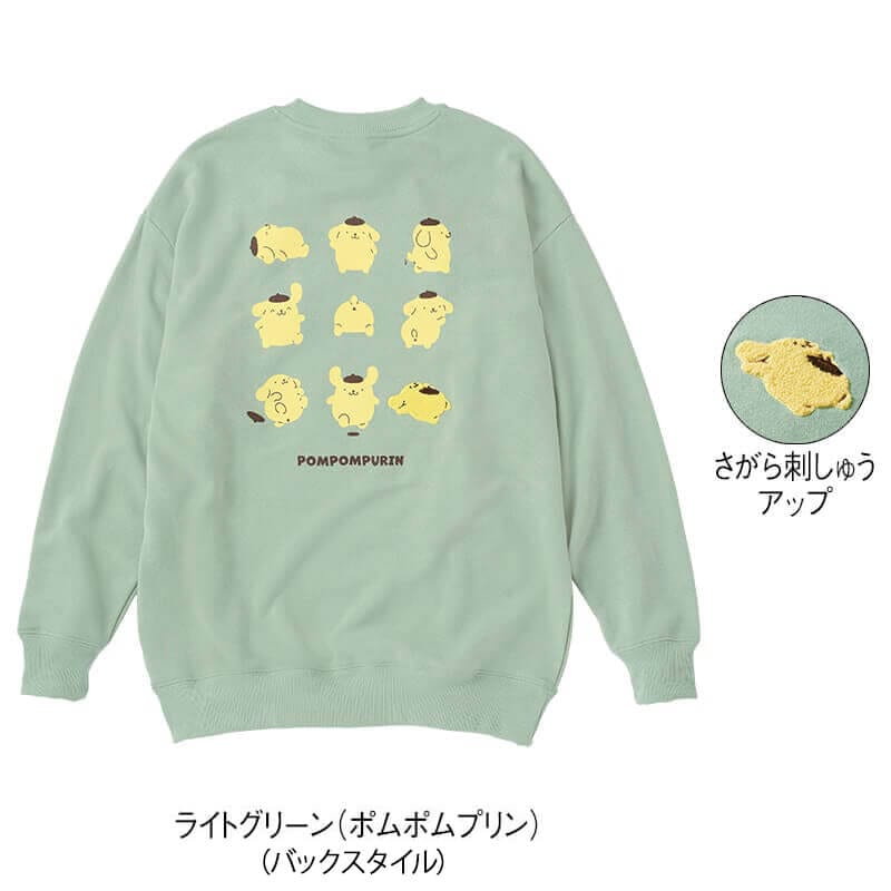 ＜サンリオキャラクターズ＞裏毛クルーネックBIGトレーナー