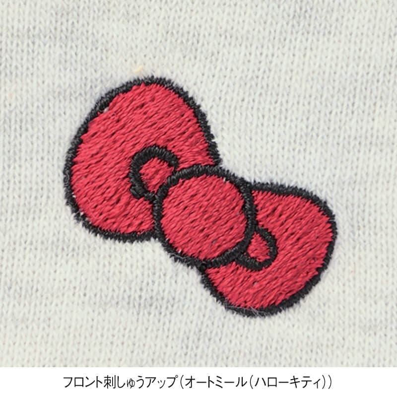 <サンリオキャラクターズ>裏起毛クルーネックWIDEトレーナー