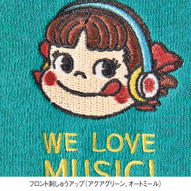 <Peko>裏起毛クルーネックWIDEトレーナー