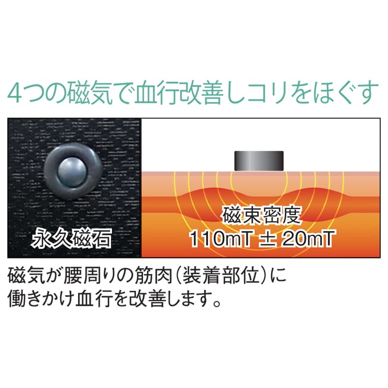 管理医療機器 極薄メッシュ磁気ベルト