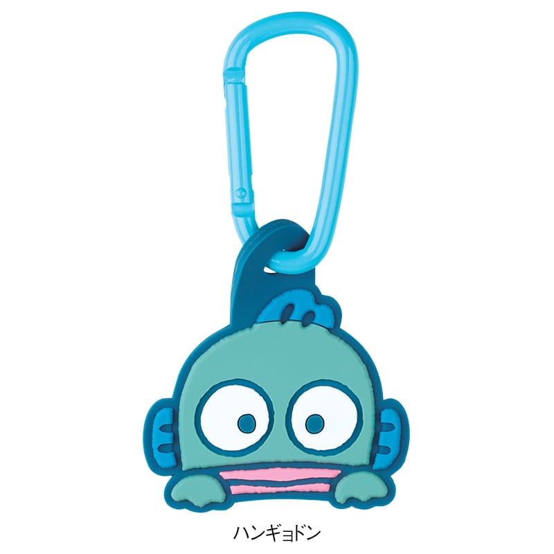 <サンリオキャラクターズ>ラバーマスコット付きカラビナ
