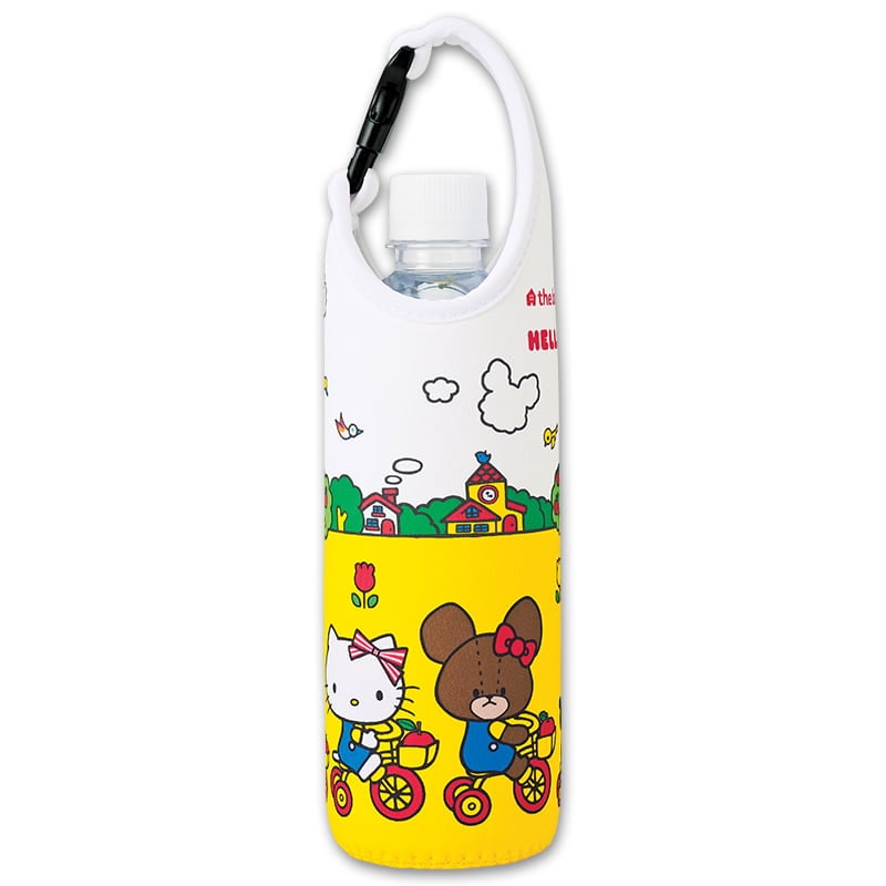 バックル付きキャラクターペットボトルカバー