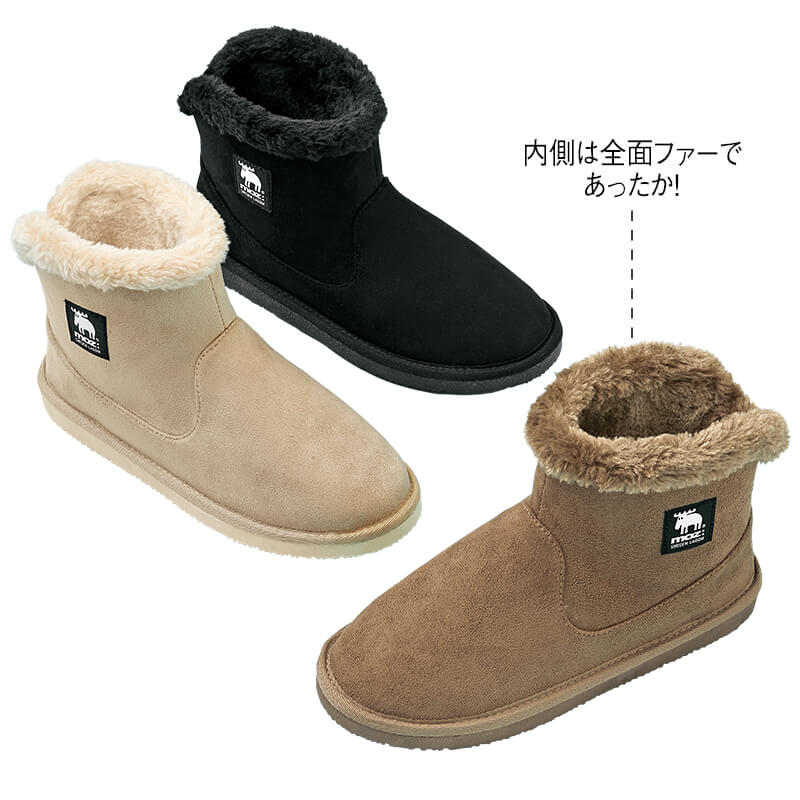 ＜moz＞あったかムートン調ブーツ