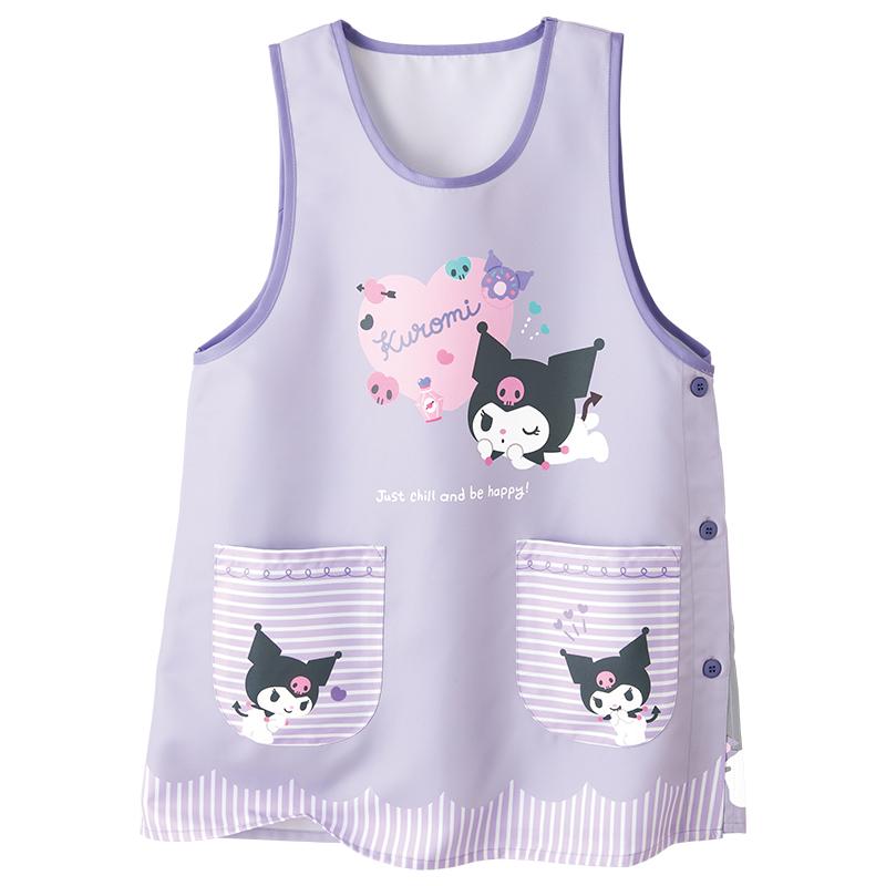 <サンリオキャラクターズ>クロミ ハートプリントエプロン
