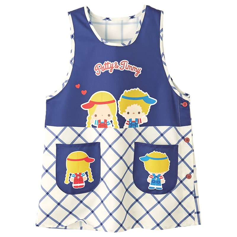 <サンリオキャラクターズ>パティ&ジミー プリントエプロン