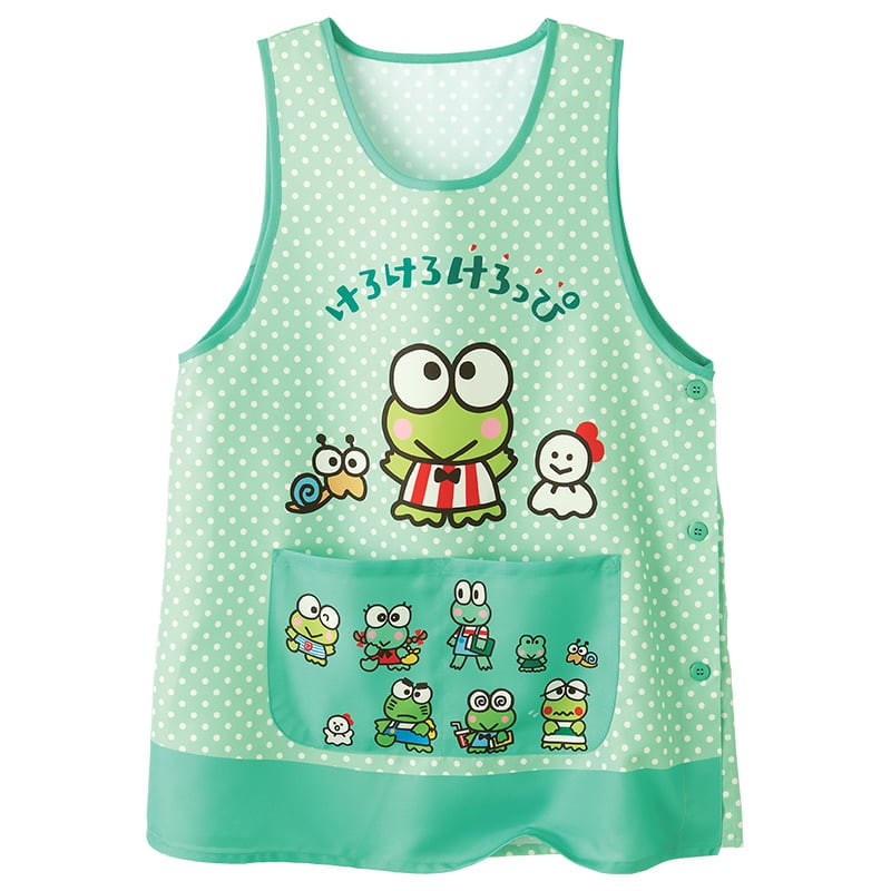 <サンリオキャラクターズ>けろけろけろっぴ プリントエプロン